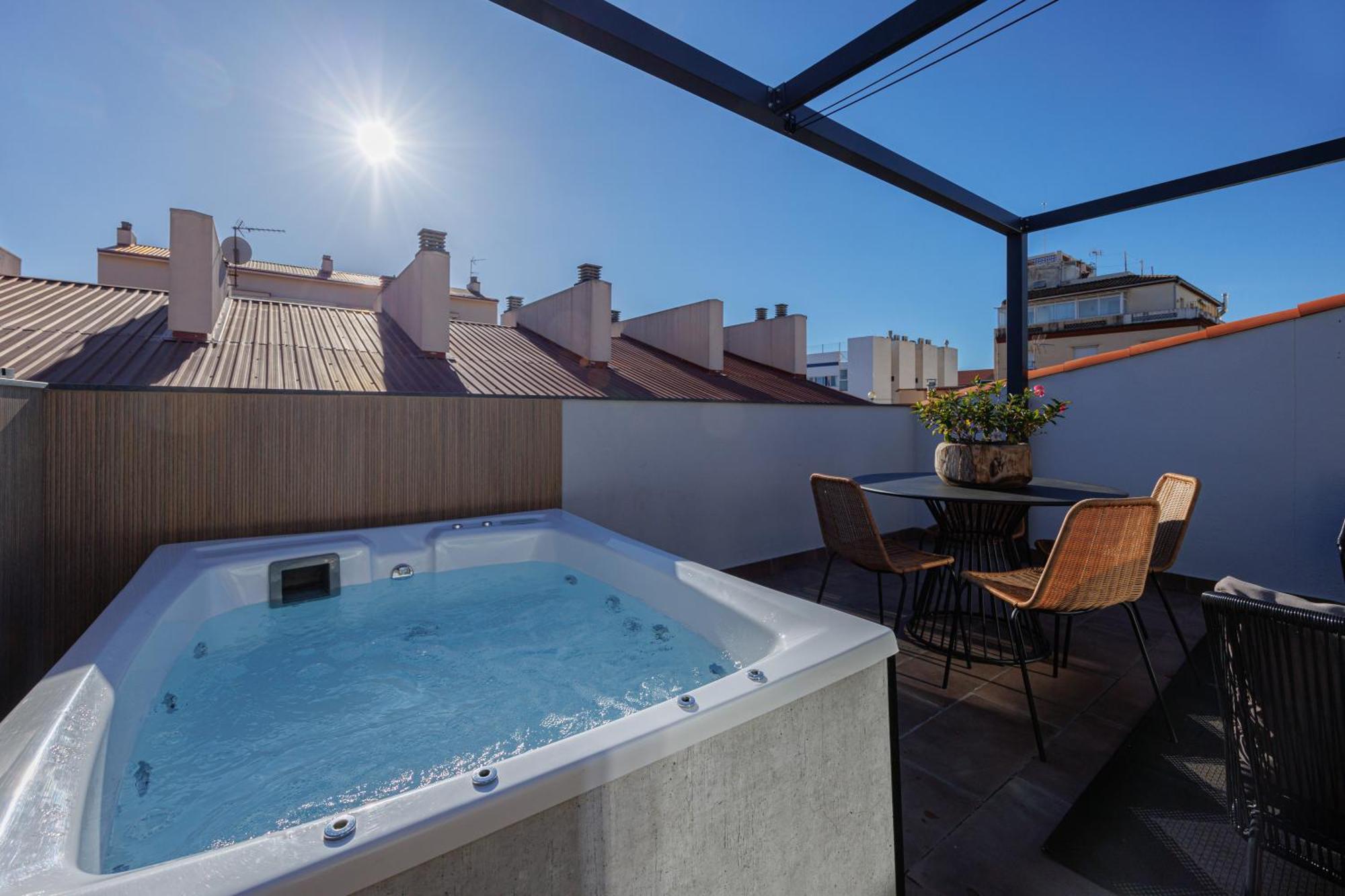 Atico Duplex Playa Area Barcelona Con Spa Exterior Montgat Exterior foto